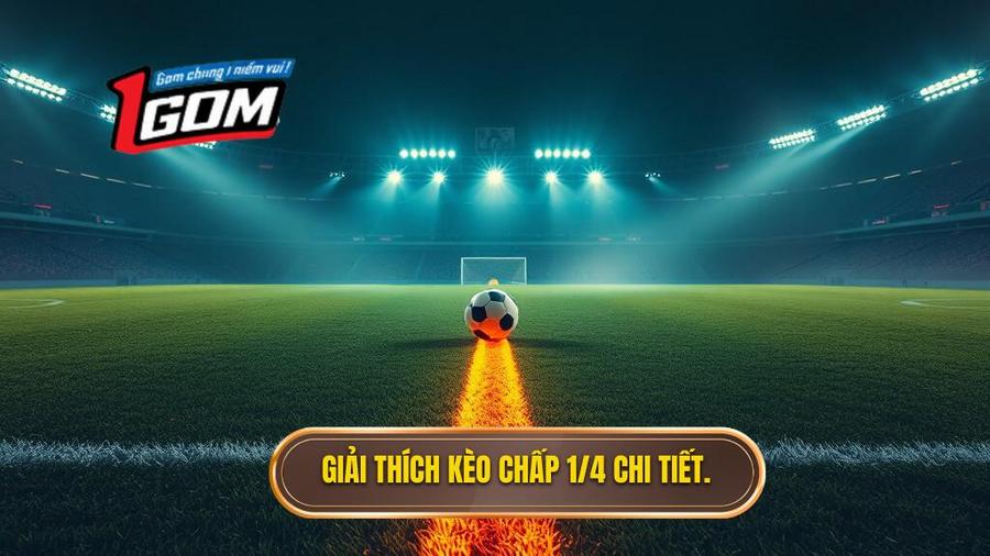 Bản chất của Kèo chấp 1/4 (0.25) trong cá cược bóng đá
