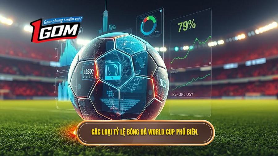 Các loại tỷ lệ bóng đá World Cup phổ biến nhất hiện nay