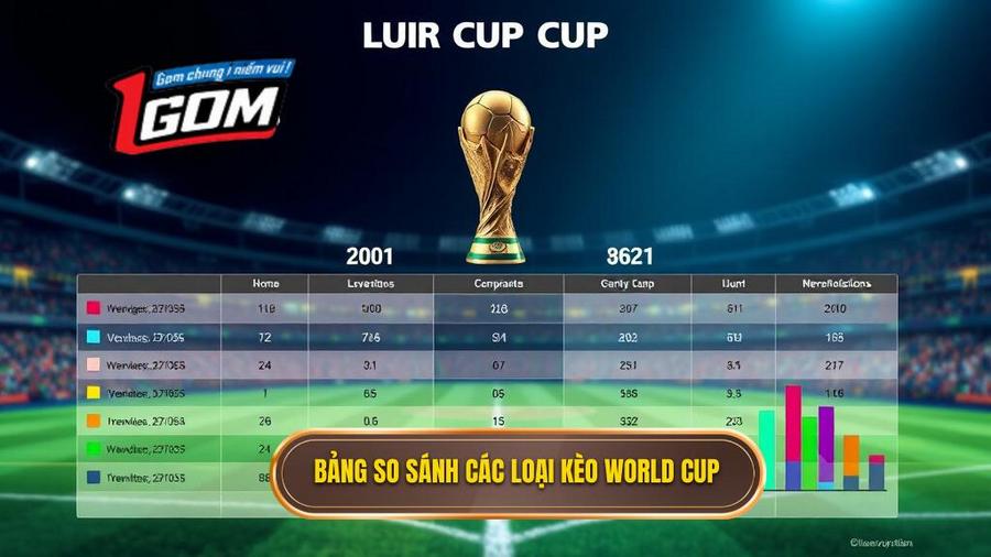 Bảng so sánh đặc điểm các loại kèo World Cup